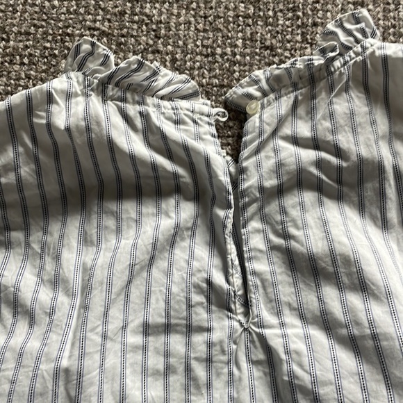 EUC 0039 Italy stripe top Sz M - Picture 5 of 5